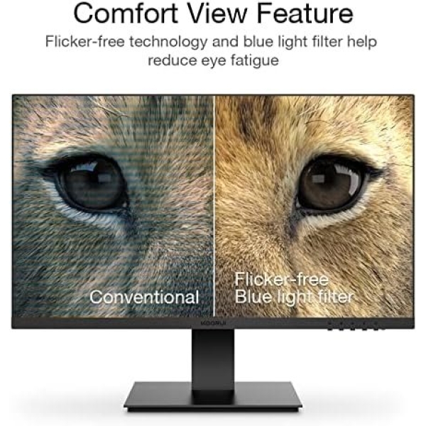 KOORUI 27 Inch FHD Monitor, Computer Monitor(1080P, 75HZ, HDMI+VGA, 99% SRGB - Image 5