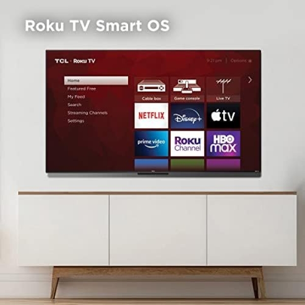 TCL 50-Inch Class S4 4K LED Smart TV with Roku TV (50S450R-CA, 2023 Model) - Image 10