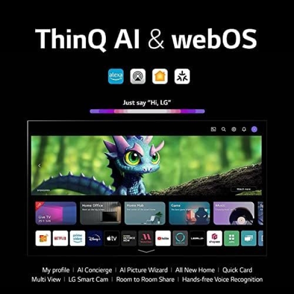 LG C3 OLED evo 65-Inch 4K Smart TV - AI-Powered, Alexa Built-in, Gaming, 120Hz - Image 3