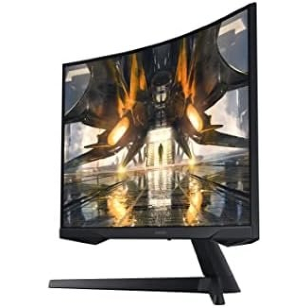 SAMSUNG 32" Odyssey G55A QHD 165Hz 1ms FreeSync Curved Gaming Monitor - Image 2