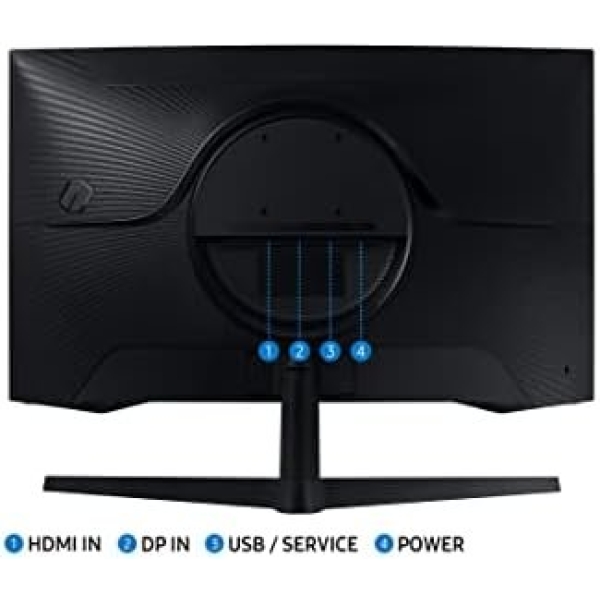 SAMSUNG 32" Odyssey G55A QHD 165Hz 1ms FreeSync Curved Gaming Monitor - Image 9