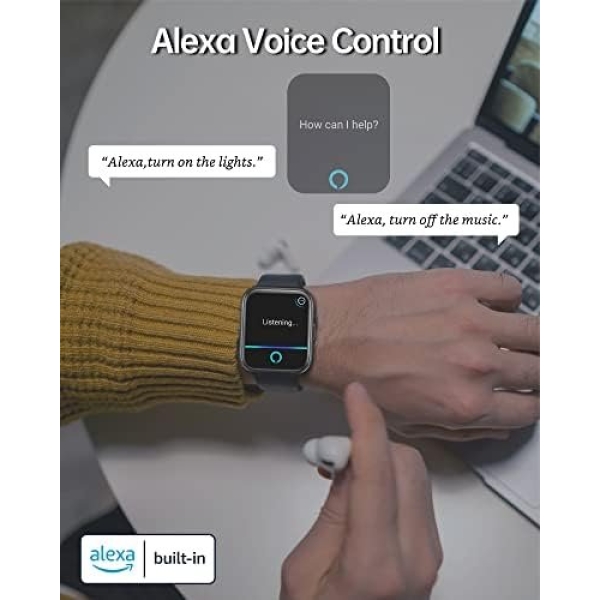 VRPEFIT Smart Watch for Men and Women[Answer/Make Call], 1.7/'' Touchscreen - Image 6