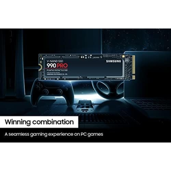 Samsung 990 PRO Series - 2TB PCIe Gen4. X4 NVMe 2.0c - M.2 Internal SSD - Image 4