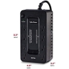 CyberPower ST425 Standby UPS System, 425VA/260W, 8 Outlets, Compact, Black - Image 9