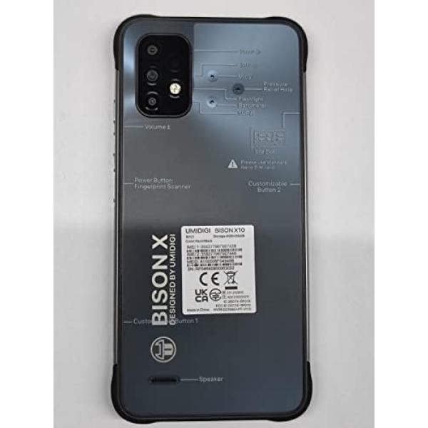 UMIDIGI Rugged Unlocked Smartphones, Bison X10 4G+64GB IP68/IP69K Waterproof - Image 7
