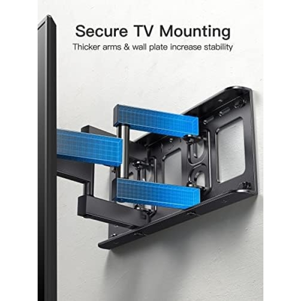 Pipishell TV Wall Mount for 26-65 inch LED LCD OLED 4K TVs up to 99lbs, Full - Image 2