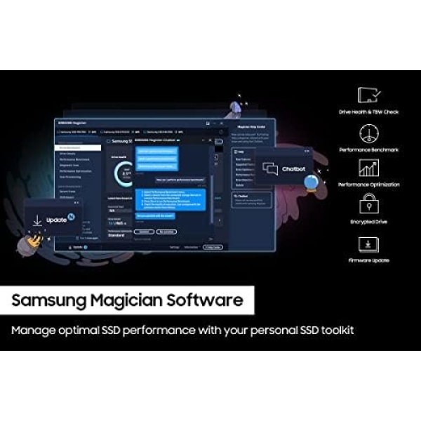 Samsung 990 PRO Series - 1TB PCIe Gen4. X4 NVMe 2.0c - M.2 Internal SSD - Image 6