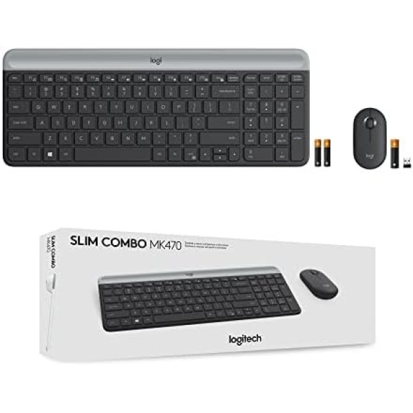 Logitech MK470 Slim Wireless Keyboard and Mouse Combo - Modern Compact Layout - Image 11