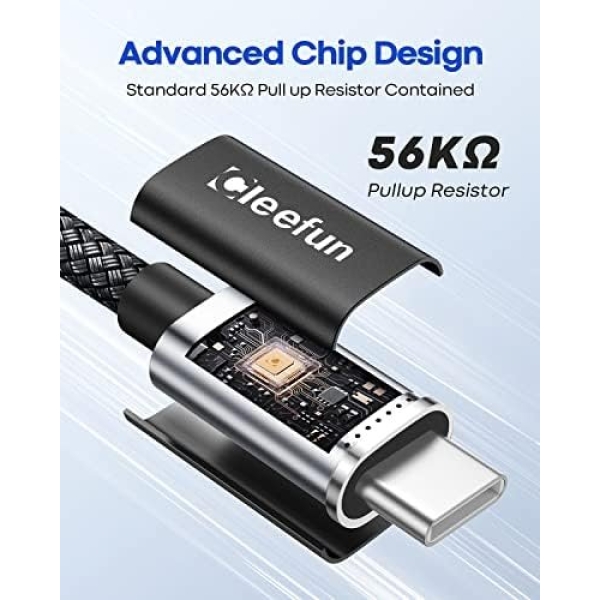 USB C Cable [6ft, 5-Pack], CLEEFUN USB A to Type C Cable Fast Charging C Charger - Image 4