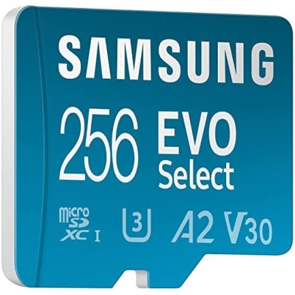 SAMSUNG EVO Select Micro SD-Memory-Card + Adapter, 256GB microSDXC 130MB/s - Image 5