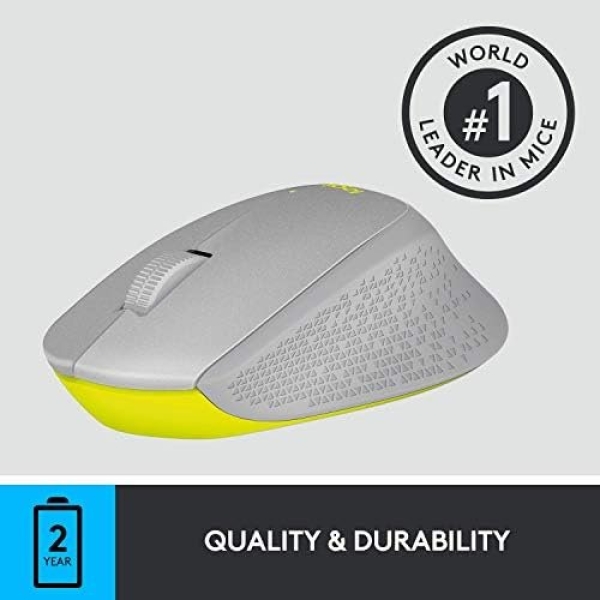 Logitech M330 SILENT PLUS Wireless Mouse, 2.4GHz with USB Nano Receiver - Image 5