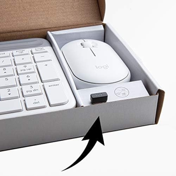 Logitech MK470 Slim Wireless Keyboard and Mouse Combo - Modern Compact Layout - Image 6