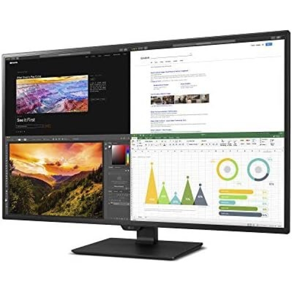 LG 43UN700-B 43 Inch Class UltraFine (3840 X 2160) IPS Display with USB Type-C - Image 2