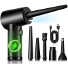 Compresed Air Duster, 65000RPM Electric Cordless Air Duster Keyboard Cleaner