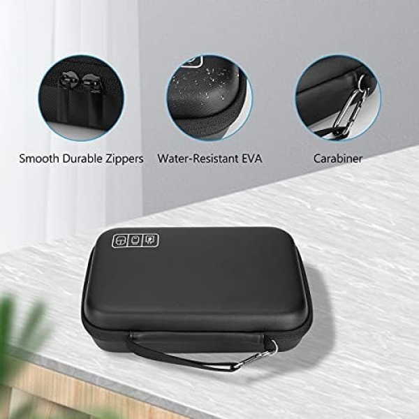ProCase Hard Travel Electronic Organizer Case for MacBook Power Adapter Chargers - Image 5