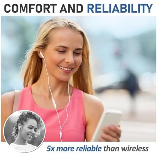 LUDOS FEROX USB C Headphones, 5 Years Warranty, USB-C Earbuds for iPhone 15 Pro - Image 7