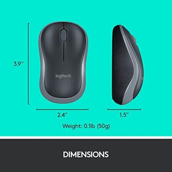 Logitech MK270 Wireless Keyboard And Mouse Combo For Windows, 2.4 GHz Wireless - Image 8