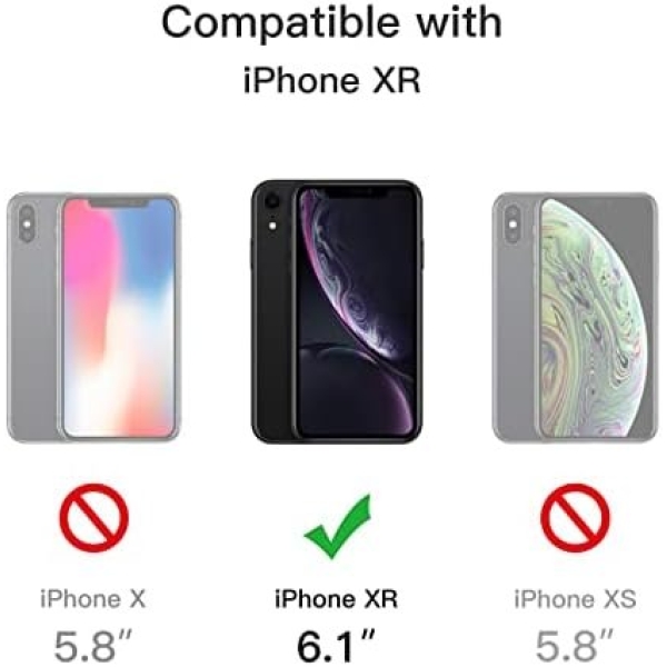 JETech Matte Case for iPhone XR 6.1-Inch, Shockproof Military Grade Drop - Image 2