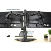 VIVO STAND-V002F Dual LED LCD Monitor Free-Standing Desk Stand for 2 Screens up - Image 7