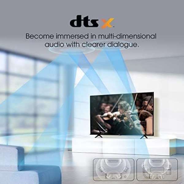 Hisense 55A68H - 55 inch Smart Ultra HD 4K Dolby Vision HDR10 Google TV - Image 5