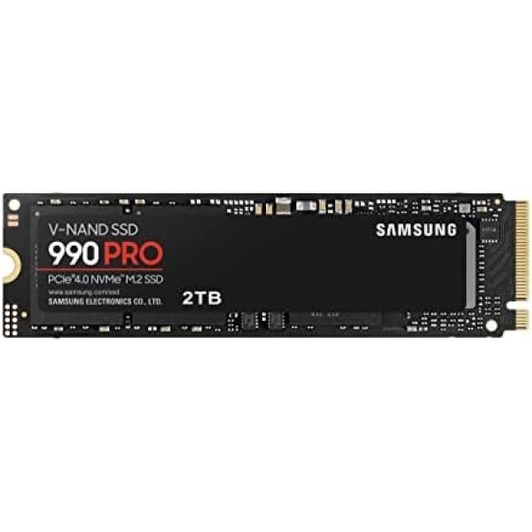 Samsung 990 PRO Series - 2TB PCIe Gen4. X4 NVMe 2.0c - M.2 Internal SSD