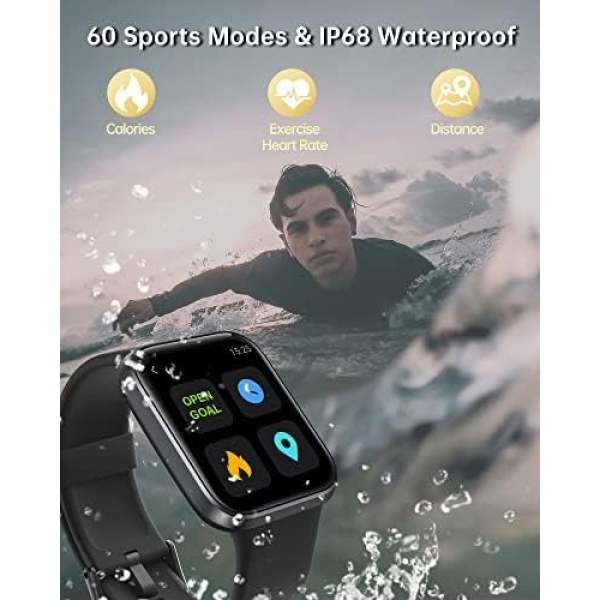 VRPEFIT Smart Watch for Men and Women[Answer/Make Call], 1.7/'' Touchscreen - Image 5