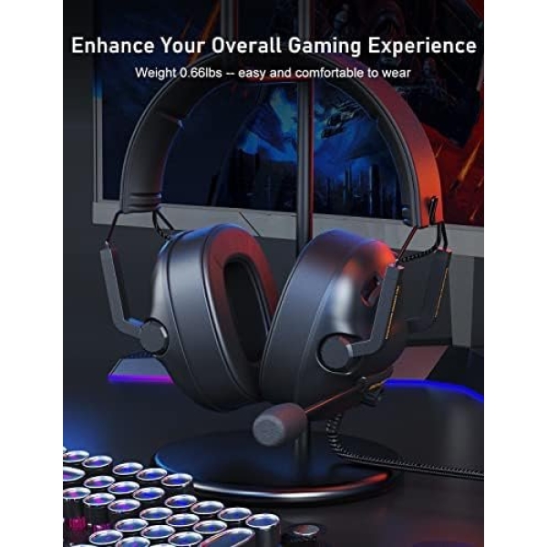 SENZER SG500 Surround Sound Pro Gaming Headset - Image 7