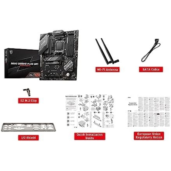 MSI B650 Gaming Plus WiFi Gaming Motherboard (AMD AM5, ATX, DDR5, PCIe 4.0, M.2 - Image 7