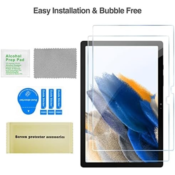 ProCase 2 Pack Galaxy Tab A8 10.5 Screen Protector X200 X205 X207, Tempered - Image 7