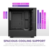 NZXT H5 Flow Compact ATX Mid-Tower PC Gaming Case – High Airflow Perforated - Image 5