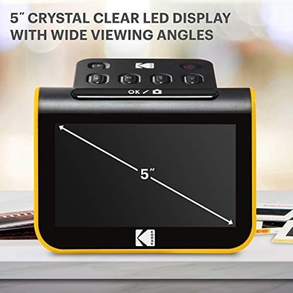 Kodak Slide N SCAN Film and Slide Scanner with Large 5” LCD Screen - Image 2