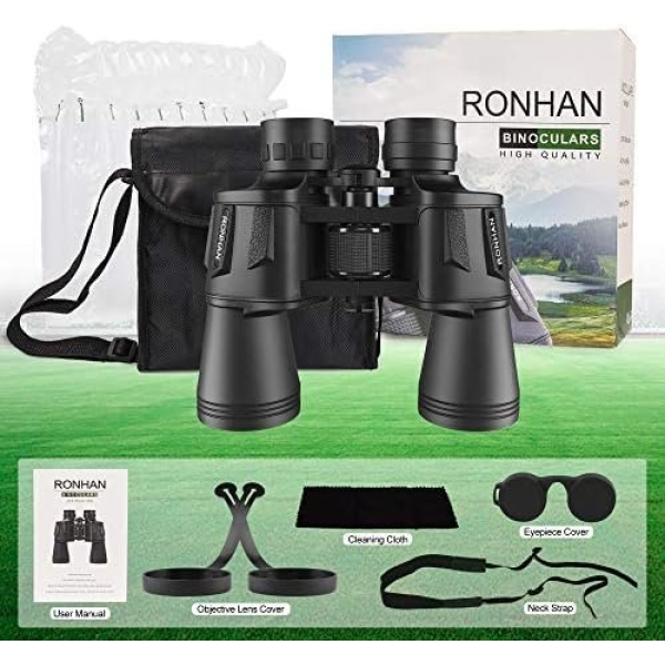 20x50 High Power Binoculars for Adults, Military Compact HD Professional/Daily - Image 6