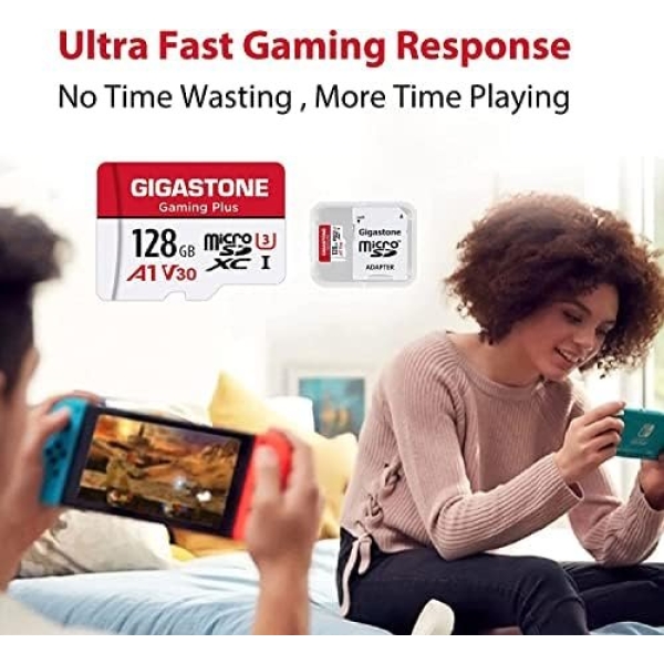 128GB Micro SD Card, Gaming Plus, MicroSDXC Memory Card - Image 3
