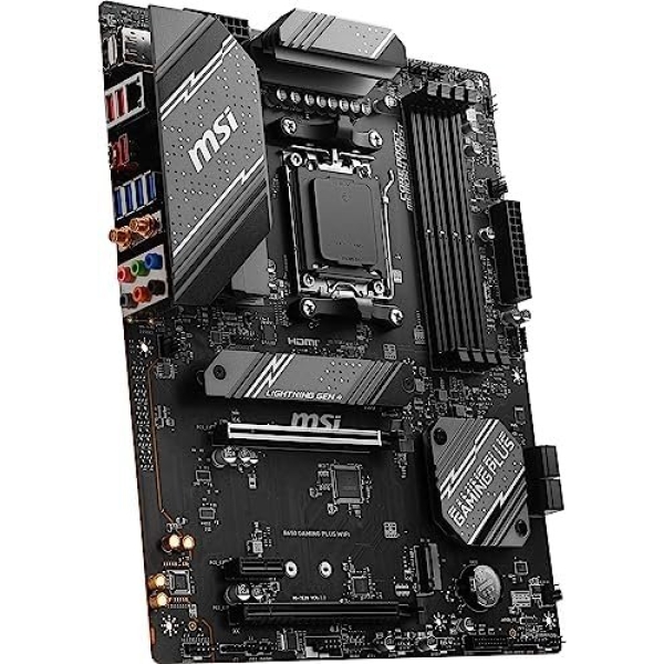 MSI B650 Gaming Plus WiFi Gaming Motherboard (AMD AM5, ATX, DDR5, PCIe 4.0, M.2 - Image 4