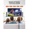TUFUTURE ar 2 in 1 Separable MEVOSTO 2.2CH Soundbar for TV 80W Built-in Dual - Image 4