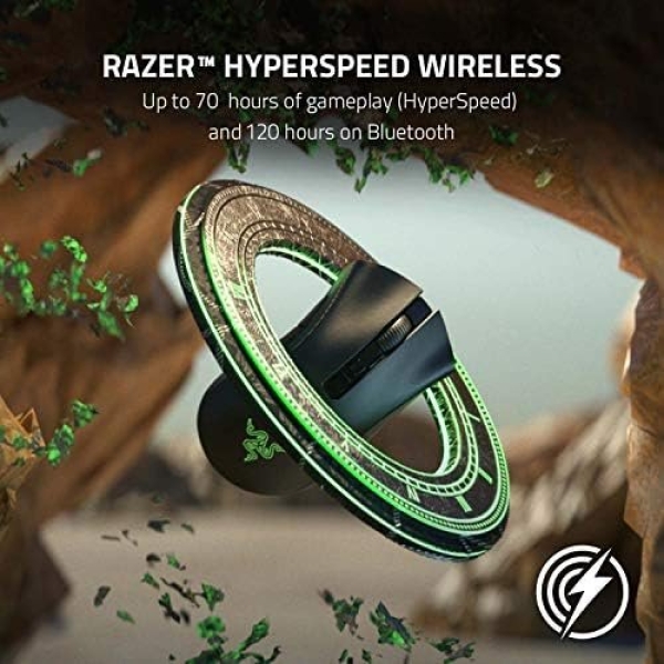 Razer DeathAdder v2 Pro Wireless Gaming Mouse: 20K DPI Optical Sensor - Image 2