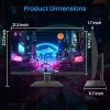 SANSUI 165Hz Gaming Monitor 24 inch, DP x1 HDMI x2 Ports IPS FHD Computer - Image 8