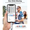 MFi Certified 128GB Flash Drive for iPhone/USB/USB C/,3-in-1 USB Stick - Image 4