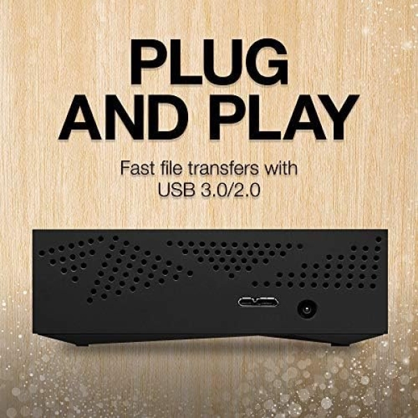 Seagate Desktop Drive 8000 GB 8TB external Hard Drive, 3.5 Inch, USB 3.0 - Image 4