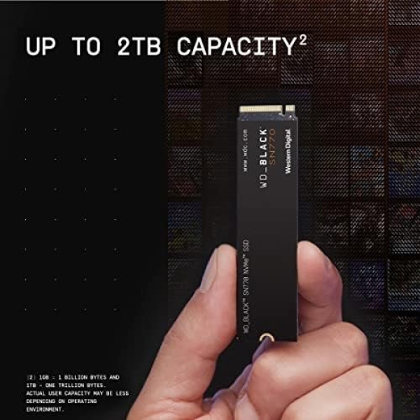 Western Digital WD_BLACK 2TB SN770 NVMe Internal Gaming SSD Solid State Drive - Image 5