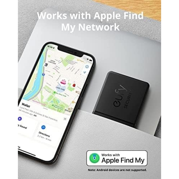 eufy Security by Anker SmartTrack Card (Black, 1-Pack), Works - Image 3