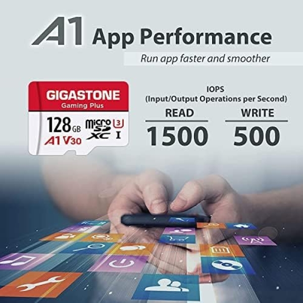 128GB Micro SD Card, Gaming Plus, MicroSDXC Memory Card - Image 5