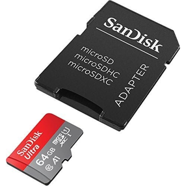 SanDisk 64GB Ultra MicroSDXC UHS-I Memory Card with Adapter - Image 4