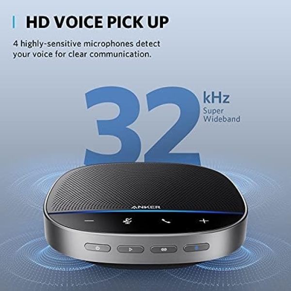 Anker PowerConf S500 Speakerphone with Zoom Rooms and Google Meet - Image 3