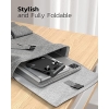 Nulaxy Dual Folding Cell Phone Stand, Fully Adjustable Foldable Desktop Phone - Image 2