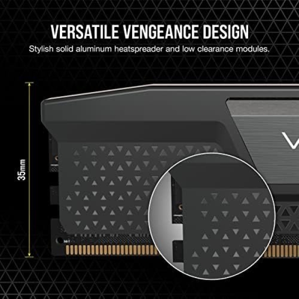 CORSAIR VENGEANCE DDR5 RAM 32GB (2x16GB) 6000MHz CL36 Intel XMP iCUE Compatible - Image 5