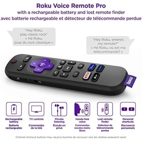 Roku Ultra LT (4K/HDR/HD) Streaming Player with Enhanced Voice Remote - Image 3