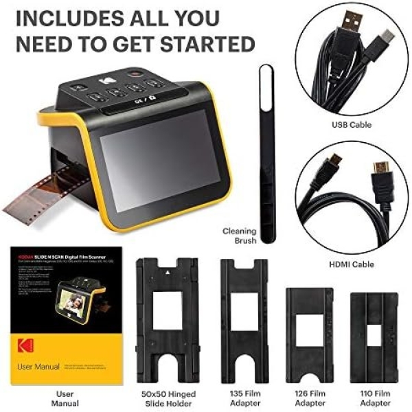 Kodak Slide N SCAN Film and Slide Scanner with Large 5” LCD Screen - Image 4