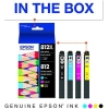 EPSON 812 DURABrite Ultra Ink High Capacity Black & Standard Color Cartridge - Image 2
