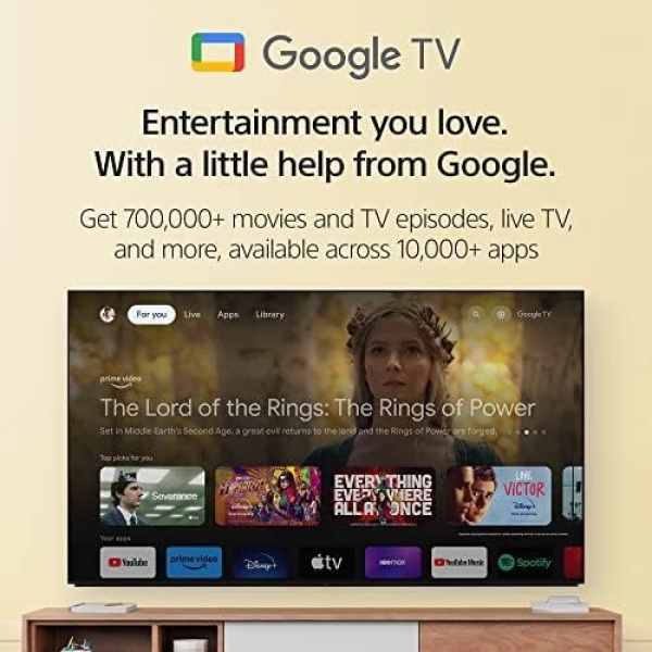 Sony 65 inch A80L BRAVIA XR OLED 4K Ultra HD HDR Smart Google TV - Image 8
